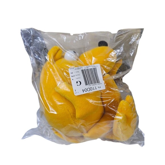 Vintage Ratbert Plush Dilbert Comic Rat Yellow 9" with Bendable Tail NWT In Bag - Picture 4 of 6